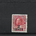 A good cat value Canadian George V 2 Cents overprint Type 50