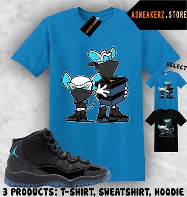 Tee Shirt Matching AJ 11 Gamma Blue 2025 Match Sneaker Sneakerhead Heist T-Shirt