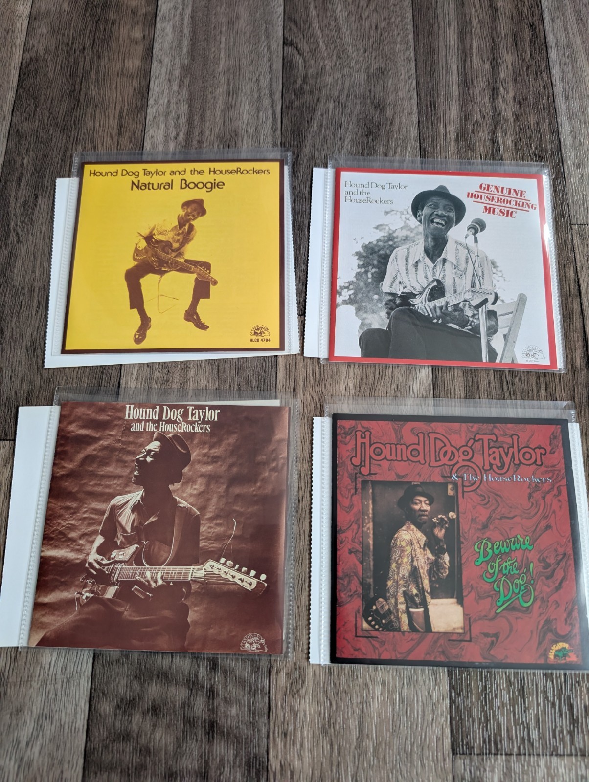 HOUND DOG TAYLOR- 4 CD Bundle- Natural Boogie/Bewear The Dog