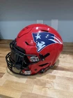 New England Patriots Trevion Henderson  Autographed Full Size Speedflex Helmet