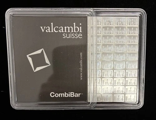 Valcambi CombiBar 100 Gram Breakable 100 x 1 gram bars .999 Fine Silver