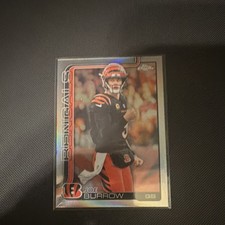 Topps 2021 Chrome Base Set Joe Burrow #61 Cincinnati Bengals NFL Football