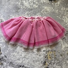 Capezio tutu skirt 4 shades pink layered with mesh elastic waist Toddler