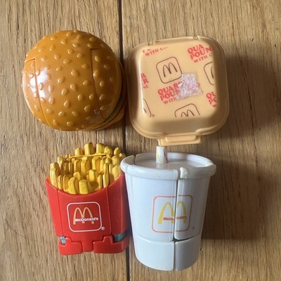 Vintage McDonald s Happy Meal Changeables Food Transformers Lot Classic 80er Spielzeug