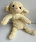 Ultra Rare Vintage 1987 Ty Classic Plush Lovie Lamb 16” Sheep White Heart Tush T