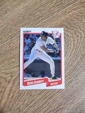 1990 Fleer - DEION SANDERS- #454 (RC)- New York Yankees - ROOKIE - MINT 🔥🔥⭐⭐