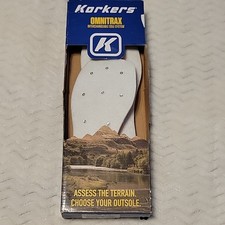 Korkers OmniTrax v3.0 Studded Felt Soles Size 5 New