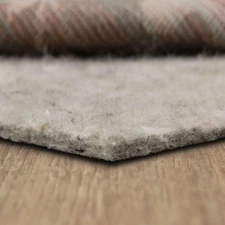 2 x 4 Waterproof Non Slip Rug Pad Felt Cushion + Rubber Pet and Kid Proof Rev...