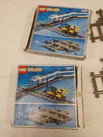Vintage 1999 Rare LEGO 4519 Rail Crossing Track 32087c01 76049 For 9V Trains 