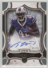 2015 Topps Supreme Rookies Green 11/25 Karlos Williams #SRA-KW Auto 0ga