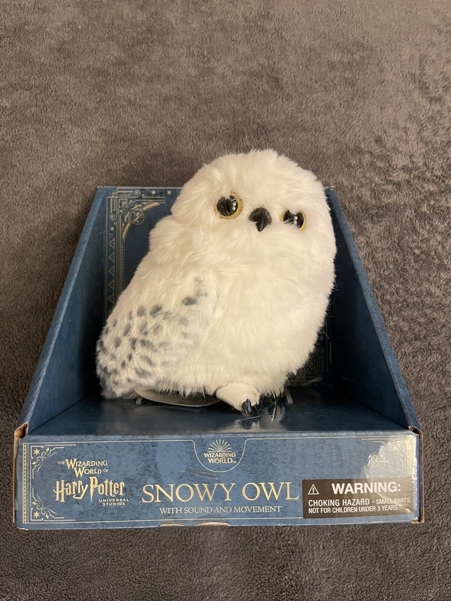 Universal Studios Harry Potter Snowy Owl W/ Sound & Movement