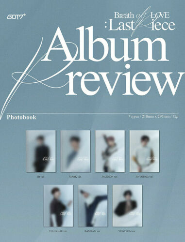 GOT7 BREATH OF LOVE:LAST PIECE 4th Album JINYOUNG VER CD+PhotoBook+Film - Picture 7 of 12