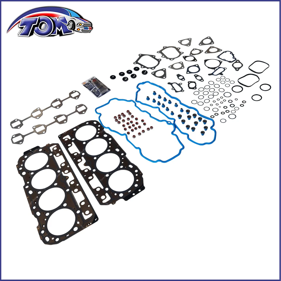 Conjunto de junta de cabeça 0,037 de espessura para Chevrolet Silverado 2500 HD 3500 Classic Sierra  - Imagem 2 de 4