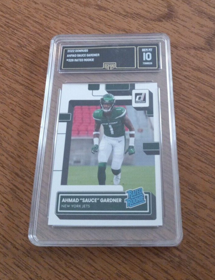2022 Donruss AHMAD "SAUCE" GARDNER #328 Rated Rookie - GRADED 10 GEM MT
