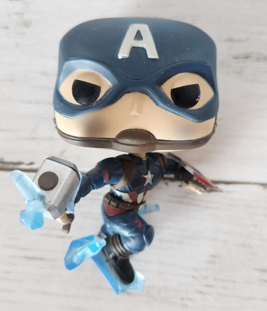 Pop Avengers Captain America Funko Pop With Mjolnir Mjolnir