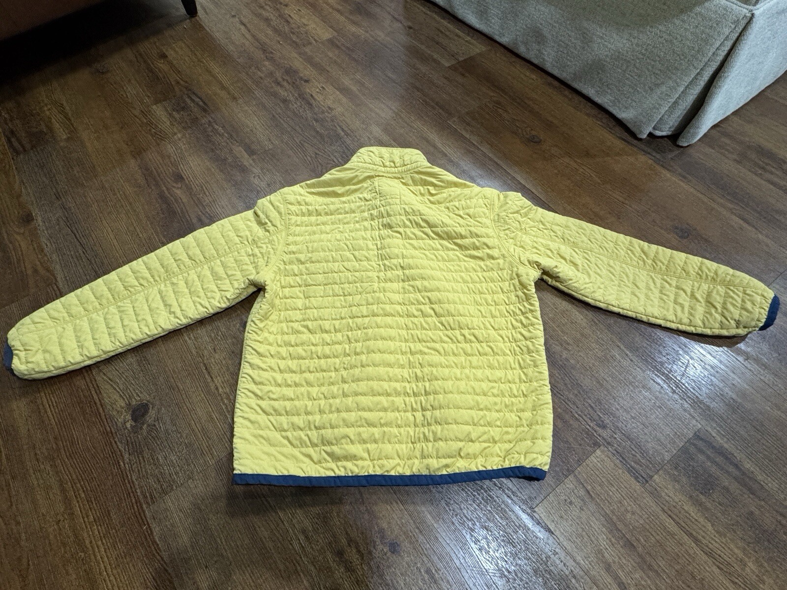 Relwen Windzip Pullover, Size M medium Yellow Ins… - image 2