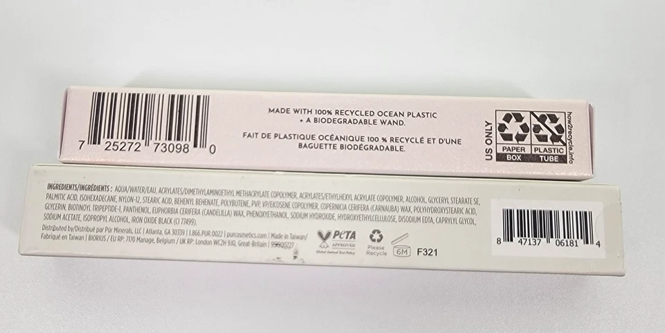 Lot of 2 ATHR Beauty The Big Bang & Pur Fully Charged Mascara Full Size .44 oz - Image 3 of 4