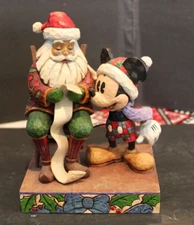 JIM SHORE CHECKING IT TWICE 6 3/8" NO BOX