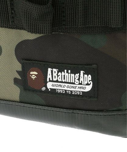 A BATHING APE Outdoor Camping Kühltasche weiches Material Größe S grün BAPE CAMO - Bild 10 von 10