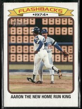 Hank Aaron 2023 Topps Heritage Baseball Flashbacks #BF-2 Braves HOF