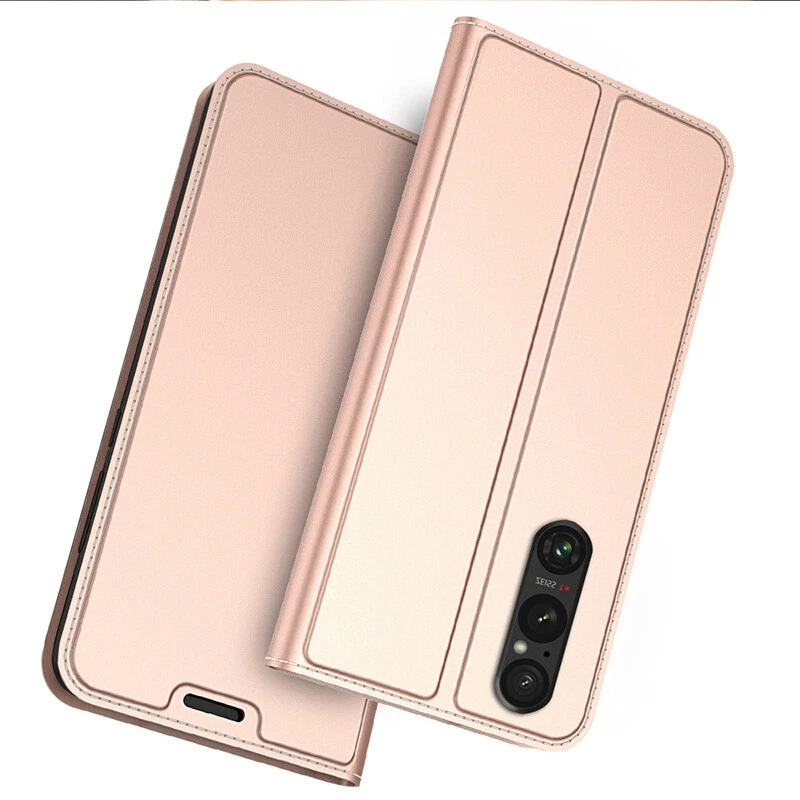 For Sony Xperia 1V 5V Phone Case Cover Fashion Leather Card Flip Protective Soft - Image 2 of 4