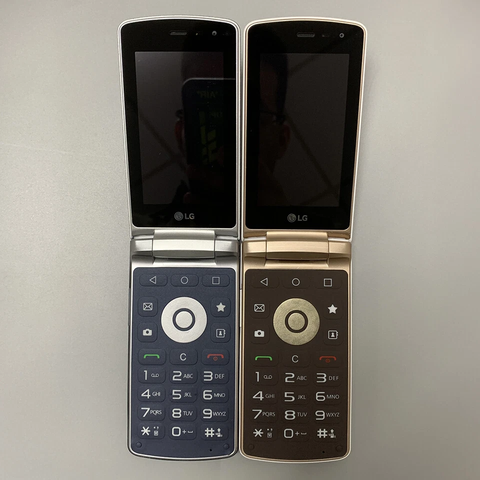 Original LG Smart Folder X100S 2GB+16GB ROM WIFI Button Unlocked Flip Smartphone - Image 2 of 4