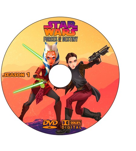 Star Wars: Forces of Destiny Anime Series Season 1-2 English Dubbed - Picture 2 of 3