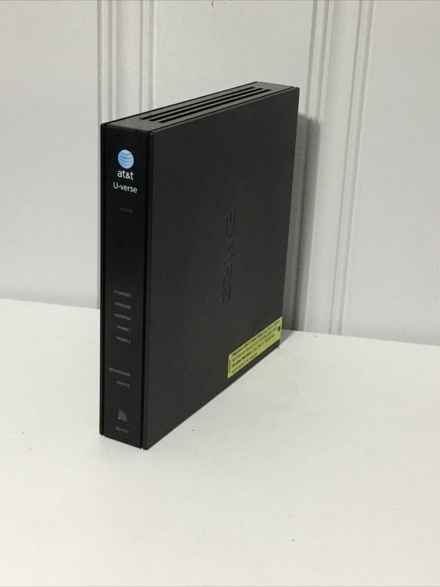 AT&T U-Verse 2Wire Gateway Model 3801HGV 4-Port Wireless Modem
