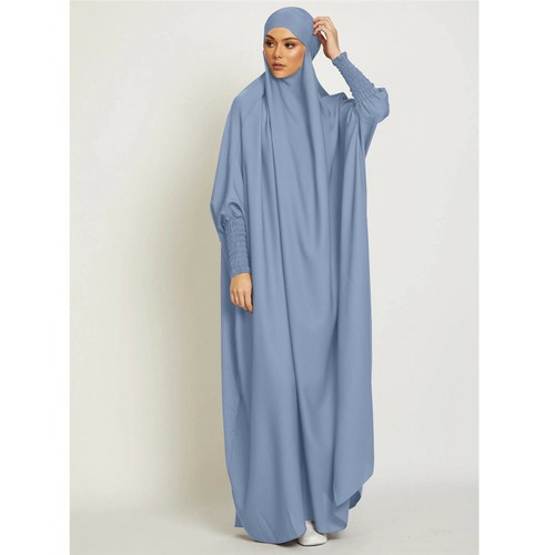 Ramadán Mujeres Khimar Vestido de Oración Kaftán Niqab Vestido Árabe Disfraces Islámicos - Imagen 264 de 315