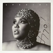 Lizzo SIGNED AUTOGRAPHED Special CD Cover Art Card Purchased From Official UK #3