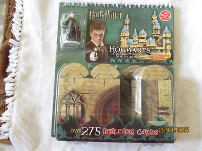 Harry Potter Hogwarts Schule für Hexerei & Zauberei Klutz Baukarten - NEU