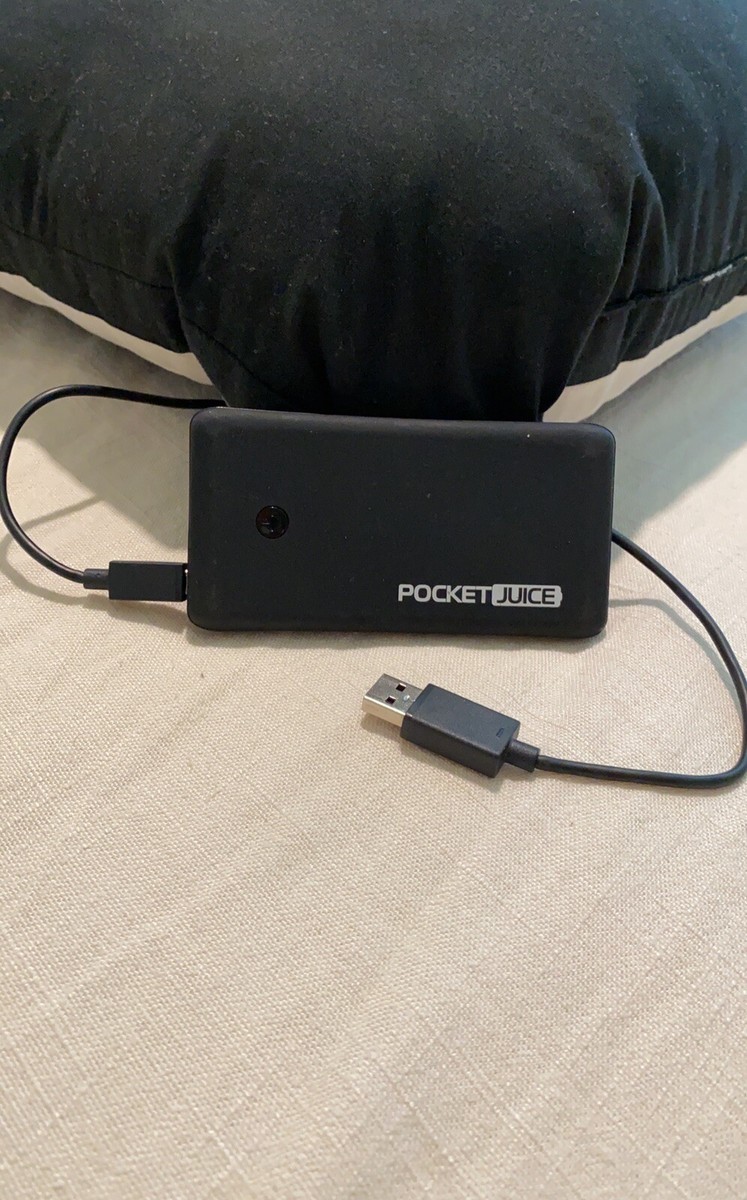 Tzumi 4021B2 Pocket Juice 4000 mAh Portable Charger Black