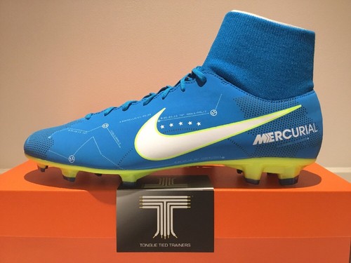 Nike Mercurial Victory VI DF NJR FG Neymar Sockboots ~ 921506 400 ~ Uk Size  9 | eBay