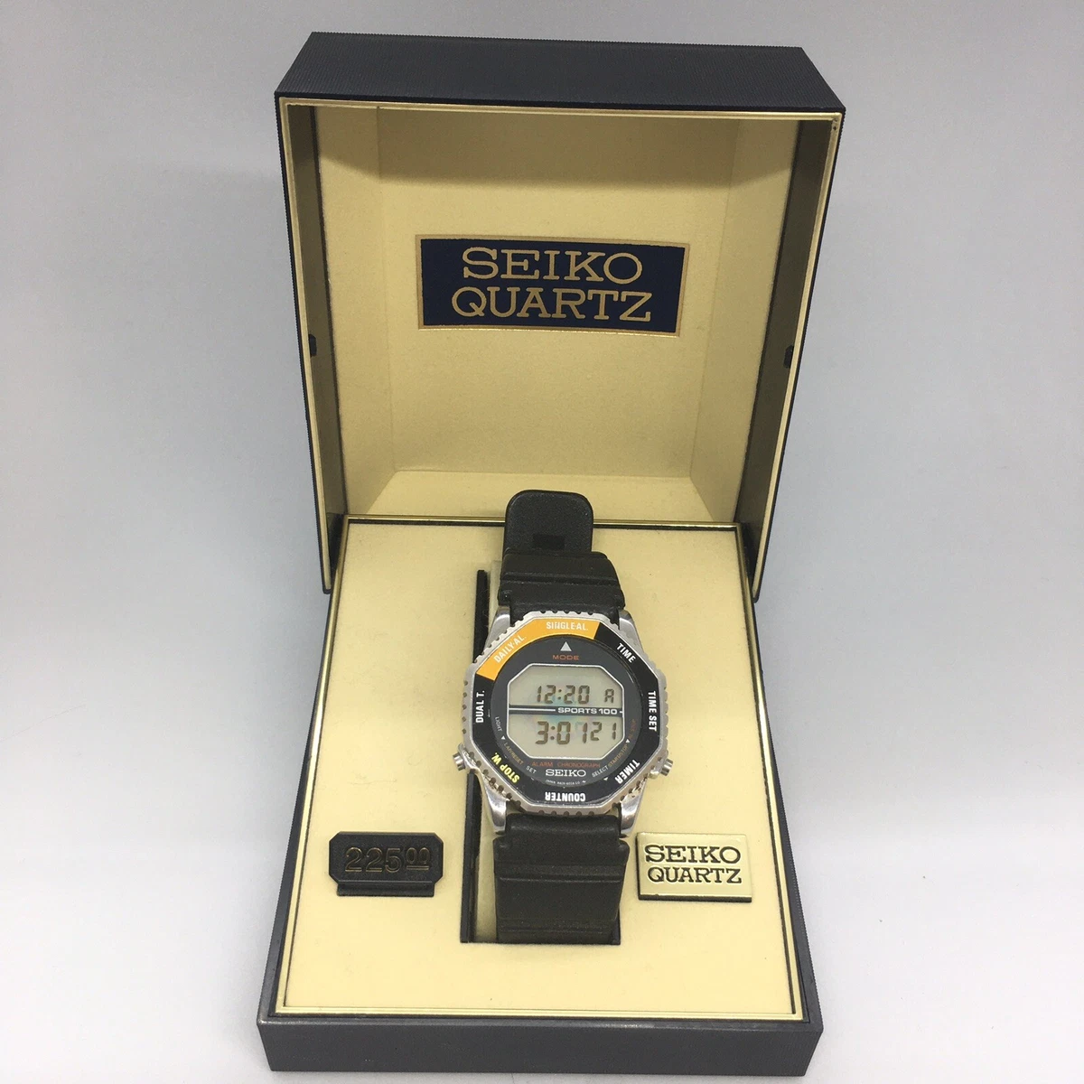 Seiko Astronaut Watch A829 6029 Rotocall Mint Condition Box eBay