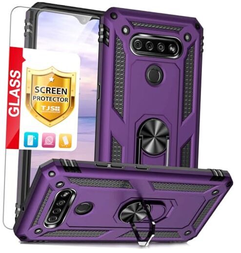 Compatible with LG K51 Case, LG Q51 Case, LG Reflect Case, with Purple