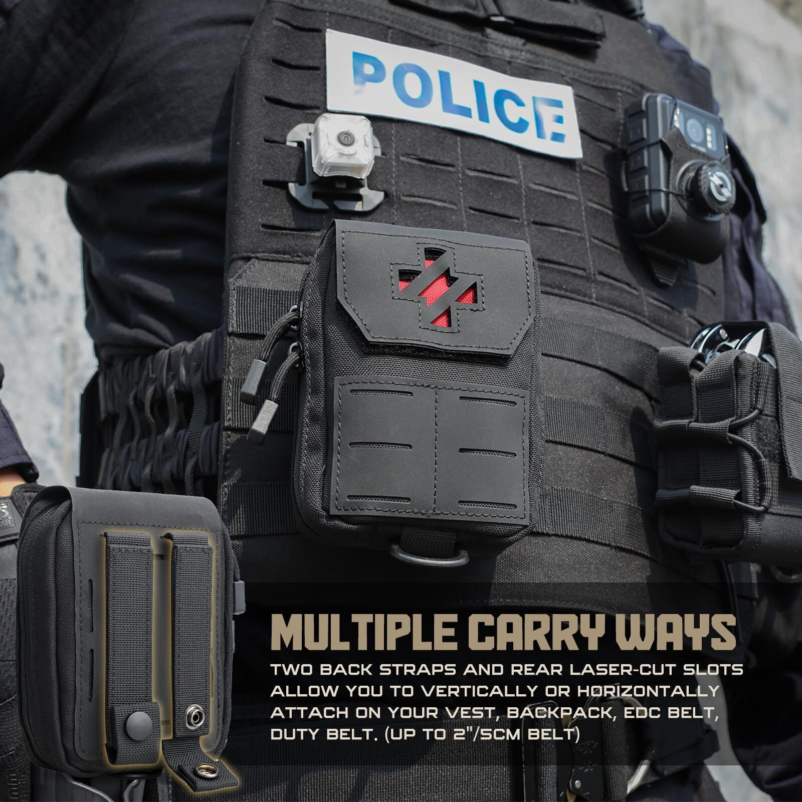 Tactical Waist Pack Molle EDC Tools Holder Medical Bag Hunting Accessories Pouch