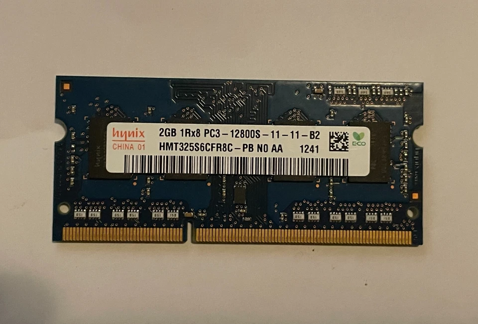 MEMORIA RAM DDR3 PC3 12800S  1600 MHz 204 PIN Notebook e Mac 2GB 4GB 8GB - Immagine 2 di 4