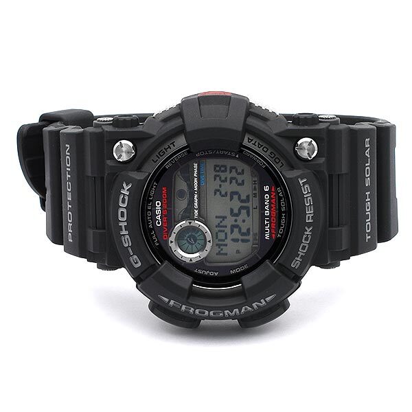 Casio G-Shock Frogman GWF-1000-1JF – Master Multiband 6 Solar – Japan Model Black Resin Men's Watch - View #2