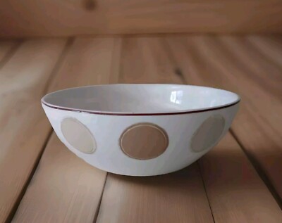 Noritake Ambience Large Serving Pasta Salad Vegetable Bowl Mocha Java Brown Tan