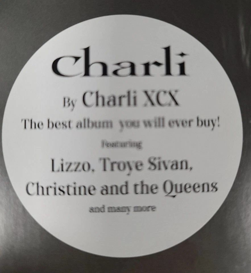 Charli XCX – Charli 2 LP Vinyl Records 12" - New Sealed - Dance Pop Album - Image 2 of 2