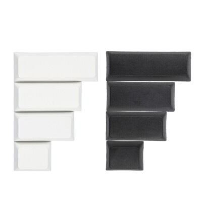 4 for Key White Black Not Engraving Keycap XDA Convex Spacebar for Arisu