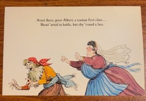 Disneyland Pirates of the Caribbean New Orleans Square Woman Chasing Pirates