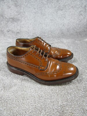 Church's Grafton Mens Size Uk Us Wingtip Oxford Shoes Brown Leather 