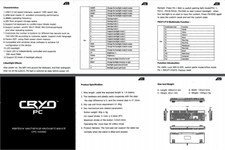 Full Mechanical Gaming Keyboard Wired Backlit RGB LED Rainbow 10-Key Cryo-PC 8