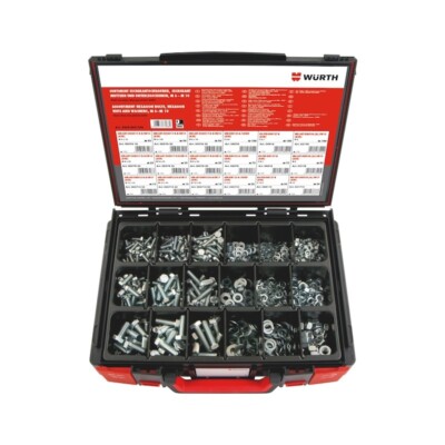 Würth Orsy Sortiment Madenschrauben Muttern Scheiben System Set 8,8 - 890 Teile