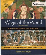 WAYS OF THE WORLD A Brief Global History with Sources FREE Instructors Copy