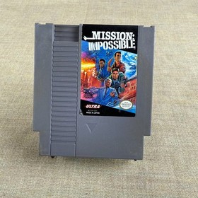 Carro aut&eacute;ntico suelto Mission Impossible NES probado en muy buen estado