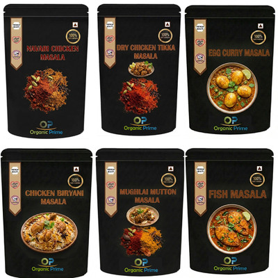 Pick Your Masala: Chicken Biryani, Tandoori, Mutton, Fish, Egg Curry Spice Mix