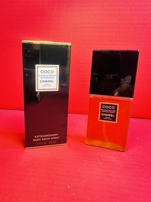 Vintage Coco Chanel Paris Body Satin Spray Rare 4.2oz / 125ML