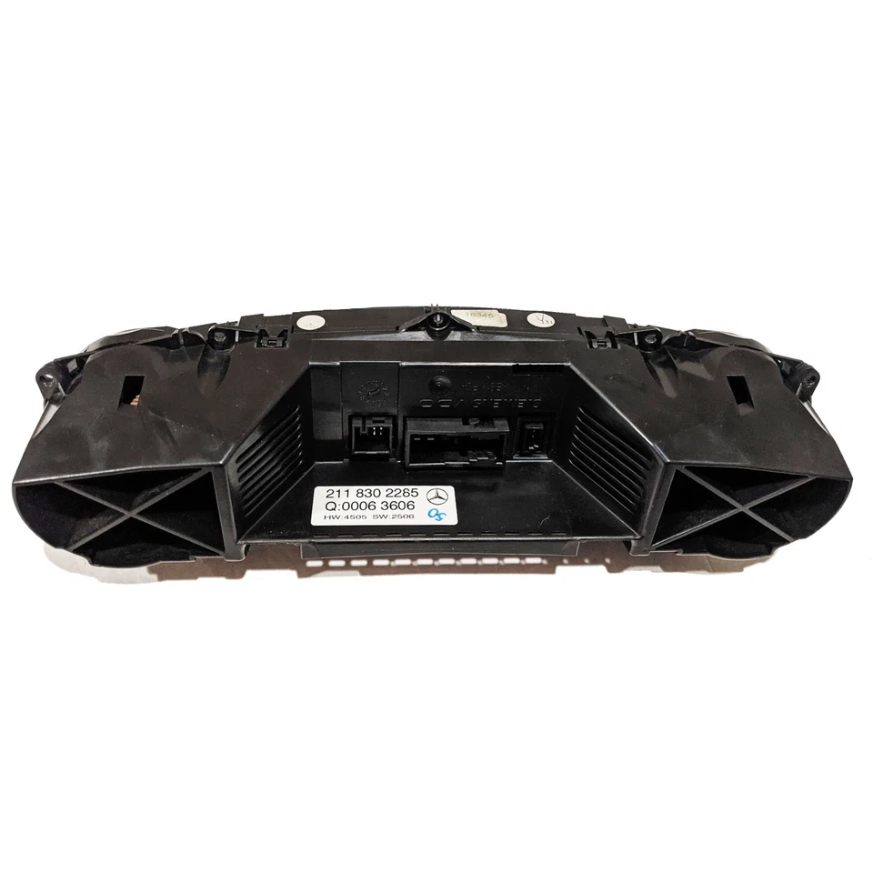 Unidad de interruptor de control de clima de calefacción de aire acondicionado OEM Mercedes-Benz E320 E500 E55 AMG 03-06 Foto 4 de 4